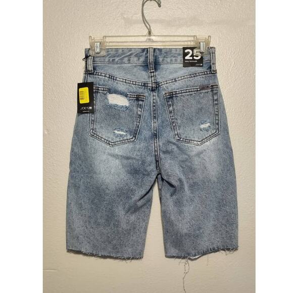 Joe's Cut Off Bermuda Shorts Winkler Blue Size 25 NEW - Picture 4 of 12